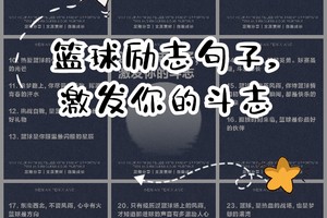  哪里有适合初学者的篮球激励资源？